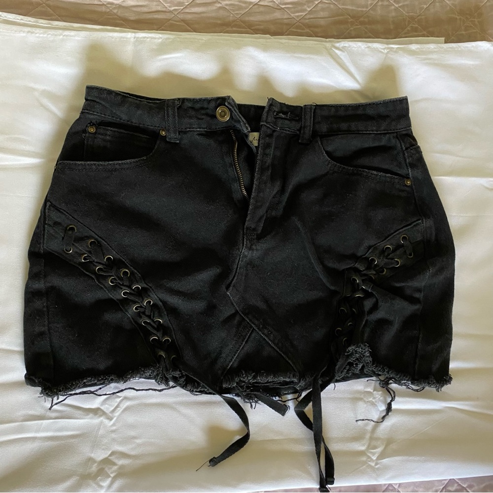 Denim skirt